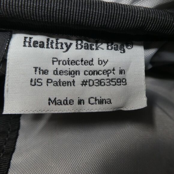 Ameribag Healthy Back Black Sling Leather Crossbody Backpack